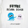 Scuba Diving Baby Onesie