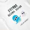 Scuba Diving Baby Onesie