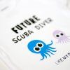 Scuba Diving Baby Onesie