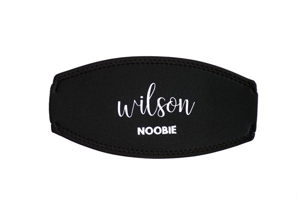 Personalised Neoprene Mask Straps Custom Scuba Slap Straps