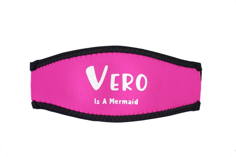 Custom Scuba Mask Strap Cover Personalised Scuba Slap Strap