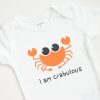 crab baby romper