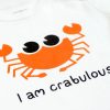 crab baby romper