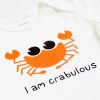 crab baby romper