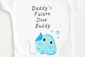 Stingray Baby Onesie
