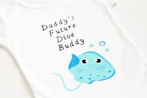 Stingray Baby Onesie